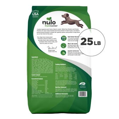 Nulo, Frontrunner Puppy Ancient Grains Chicken, Oats & Turkey, Pollo + Avena + Pavo con DHA y Probióticos, Cachorros, 2.27 / 4.99 / 11.34 kg