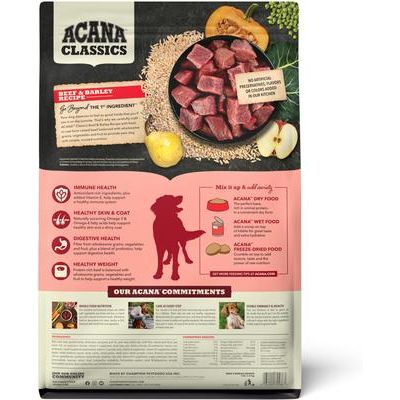 ACANA, Classics, alimento seco para perros, varios sabores, 1.81 / 10.21 / 14.51 kg