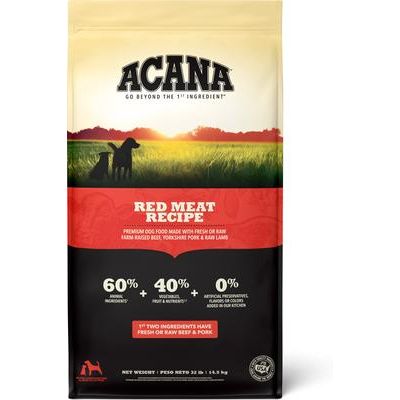 ACANA, Recipes sin cereales, alimento seco para perros, varios sabores, 2.04 / 5.9 / 11.34 / 14.51 kg