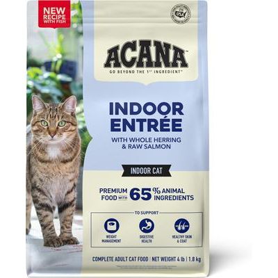 ACANA, Indoor Entrée, alimento seco para gatos de interior, varios sabores, 1.81 / 4.54 kg