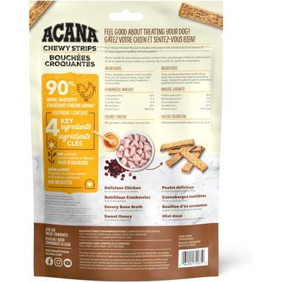 ACANA, Chewy Strips, premios funcionales para perros, varios sabores, 113 g