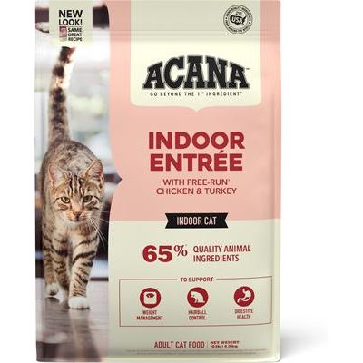 ACANA, Highest Protein Indoor Cat, pollo + trucha + salmón, alimento seco para gatos de interior, 1.81 / 4.54 kg