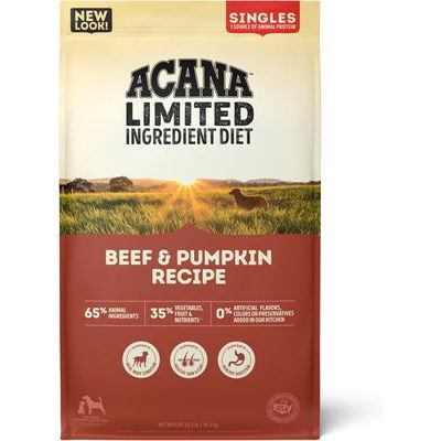ACANA, Singles Limited Ingredient sin cereales, alimento seco para perros, varios sabores, 2.04 / 5.9 / 10.21 kg
