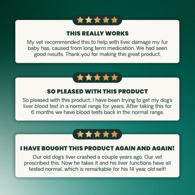 Hepaticlear Pro, suplemento masticable suave para hígado de perros con sabor a pollo, 60 unidades