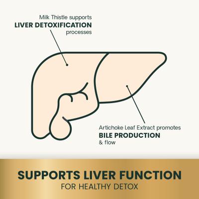 Hepaticlear Pro, suplemento masticable suave para hígado de perros con sabor a pollo, 60 unidades