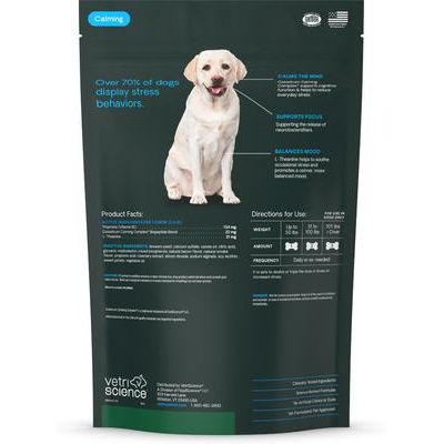 Composure - Suplemento calmante para perros con sabor a tocino (120 unidades)