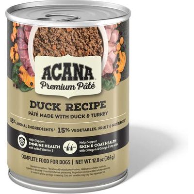 ACANA, Premium Paté en caldo de huesos para perros, varios sabores, 363 g × 12 latas