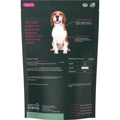 Express Ease Soft Chews - Suplemento digestivo para perros, 40 unidades