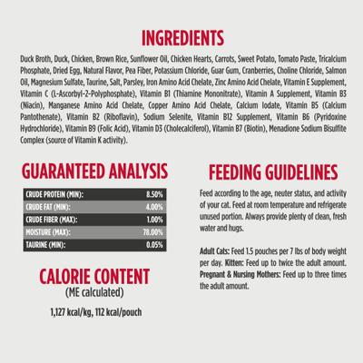 Nulo, Gently-Cooked Meals, alimento húmedo mínimamente procesado para gatos y gatitos, varios sabores, 99 g × 24 bolsas