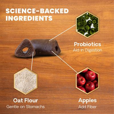 Pinchers Pill Hiders - Masticables con sabor a pollo y probióticos, envoltorio de pastillas no grasoso para perros, 45 unidades