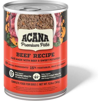 ACANA, Premium Paté en caldo de huesos para perros, varios sabores, 363 g × 12 latas