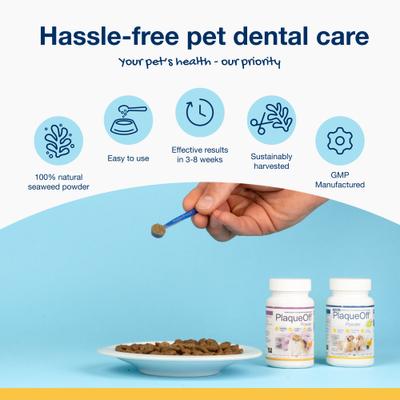 ProDen, PlaqueOff Powder for Dogs, A.N ProDen, 60 g / 180 g / 420 g.