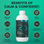 Composure - Suplemento líquido calmante y ansiolítico sin sabor para perros y gatos (botella de 236 ml)