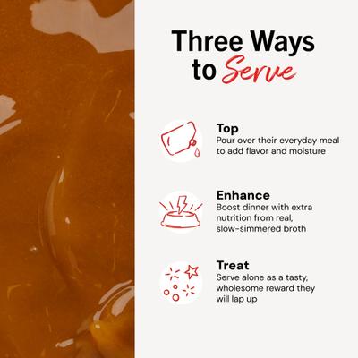 Topper Bountiful Bone Broth para Perro