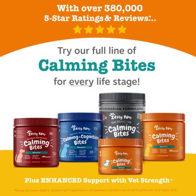 Calming Bites Hemp Elements con Hemp para Perros sabor Pavo 90 chews