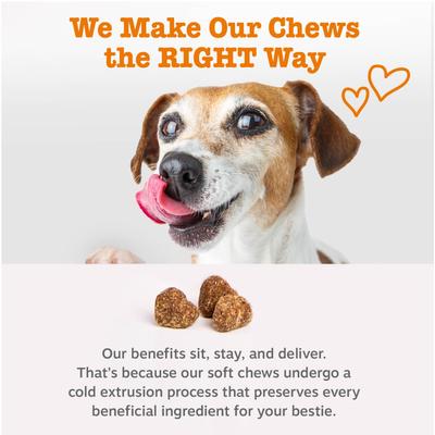 Calming Bites Hemp Elements con Hemp para Perros sabor Pavo 90 chews