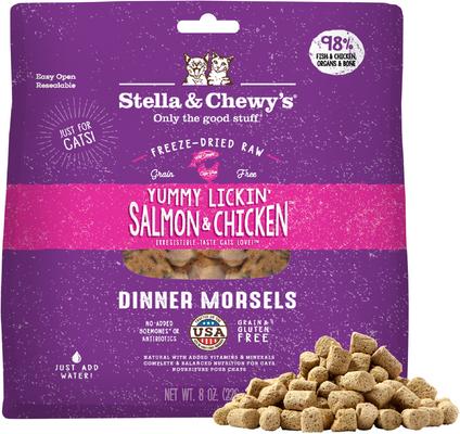Greenery | Stella & Chewy's | Yummy Lickin' Salmon & Chicken | 227 g | variante