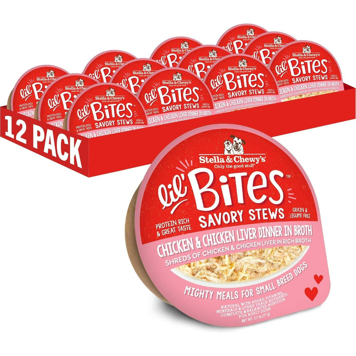 VARIANT_IMAGE | Pollo e Hígado de Pollo | 12 cups × 77 g