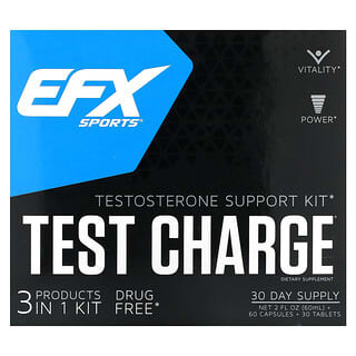 Test Charge, Apoyo para Testosterona Kit, 1 Kit