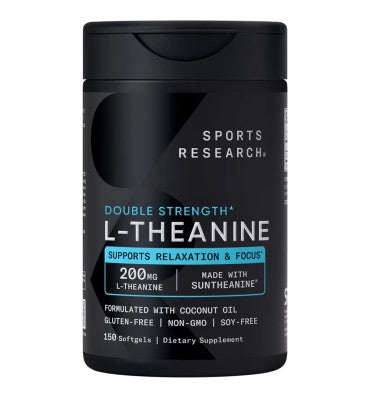 L Theanina Suntheanine 200 mg. 150 Softgels
