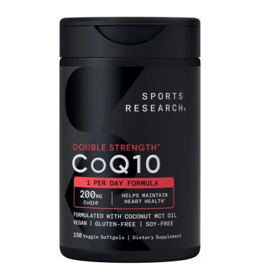 CoQ10 200mg. 150 soft caps