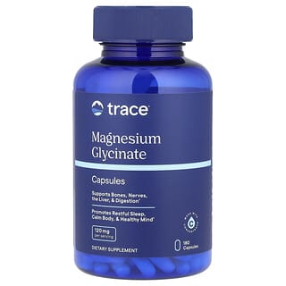 Magnesio Glicinato, 120 mg, 180 cápsulas