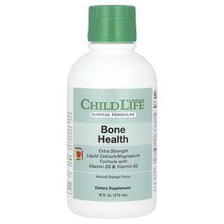 Líquido Calcio/magnesium Formula con Vitamina D3 y Vitamina K2, Natural Naranja, 16 fl oz (473 ml)