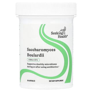 Saccharomyces Boulardii, 5 Billion CFU, 60 caps