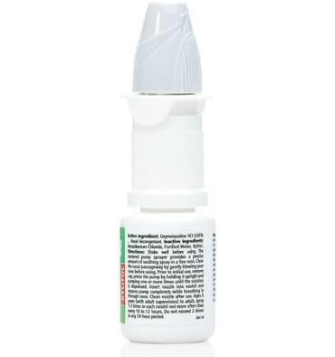 Gotas Nasales Descongestionantes Naturales con Xilitol. Gripe y Alergias. 15 ml.