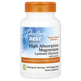 High Absorption Magnesio, 120 Veggie Caps (52.5 mg per Capsule)