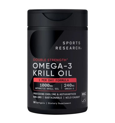 Omega 3, Aceite de Krill 1000mg. 90 softgel