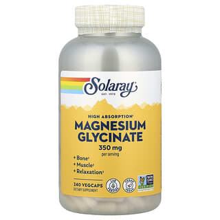 Glicinato de Magnesio de Alta Absorción 240 Cápsulas Vegetales