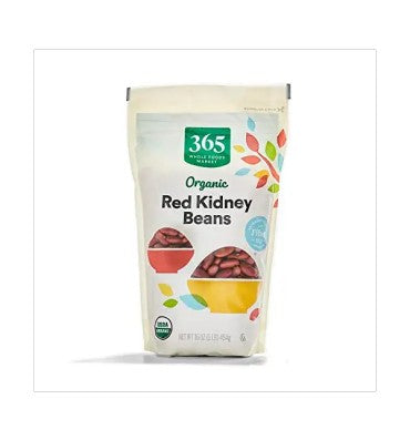 Organic Red Kidney Beans 454 gr.