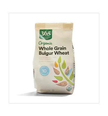 Organic Whole Grain Bulgur Wheat 454 gr.