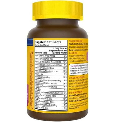 Nature Made Multivitamínico Prenatal.