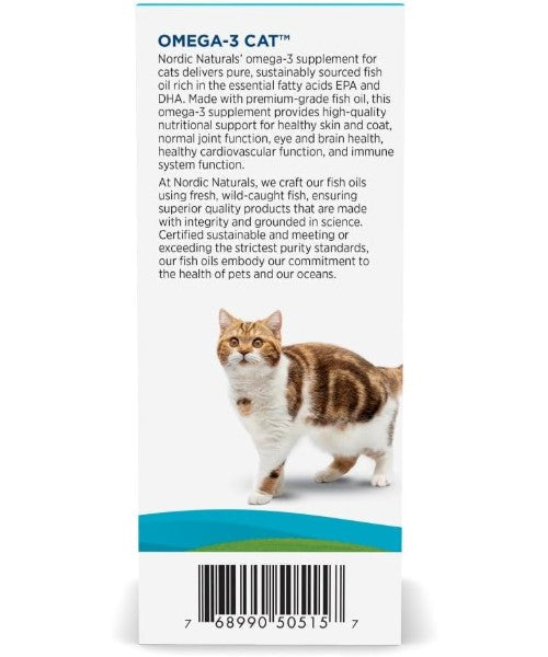 Nordic Naturals, Omega 3 para Gatos. 60 ml.