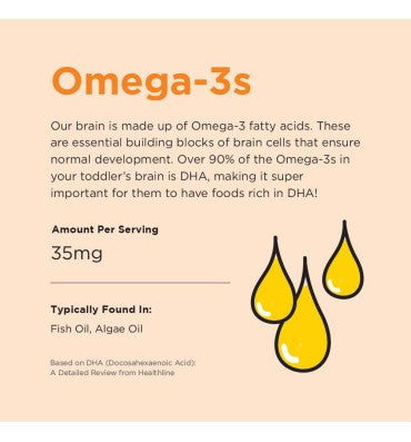 Mezcla de Fruta y Avena Brain Nutrition, variety pack. 12 pack