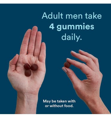 Multi y Omegas Orgánicos para Hombre, 120 Gomitas