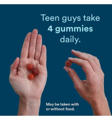 Multivitamínico y Omegas para Hombres Adolescentes. 120 Gomitas