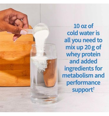 Proteína de Whey adicionada con Colágeno  y MCT sabor Vainilla. 457.5 gr