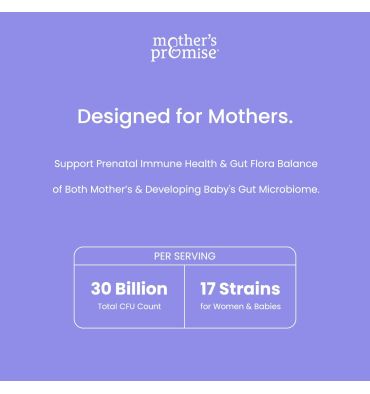 Probióticos y Prebióticos  Prenatal 30 billones, apoyo para Mamá y Bebe. 30 caps