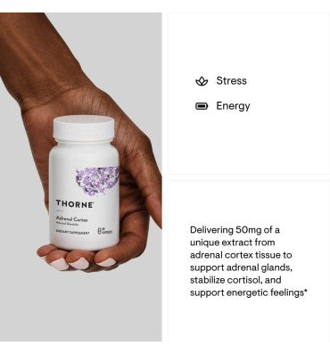 Adrenal Cortex, Cortisol Suport. 60 caps.