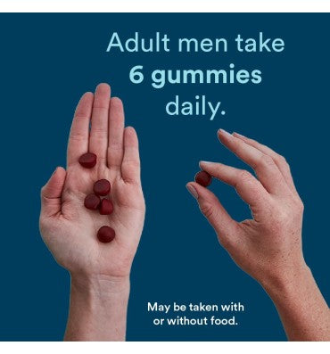 Multivitamínico y Omegas para Hombres. 180 Gomitas