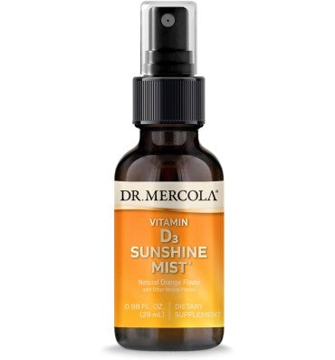 Vitamina D3, líquida, Sunshine Mist, 5000 IU. 38 serv.