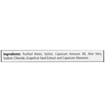 Gotas Spary Nasal Natural Máximo Alivio con Capsico y Xilitol. 1.5 oz