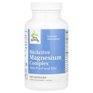 BioActive Magnesio Complex con P-5-P y Zinc, 120 caps