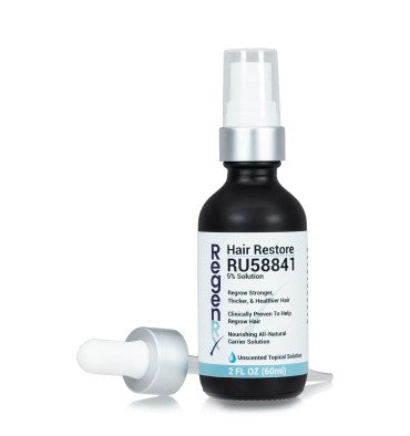 Recuperación Capilar RU58841 al 5% a base de Plantas.