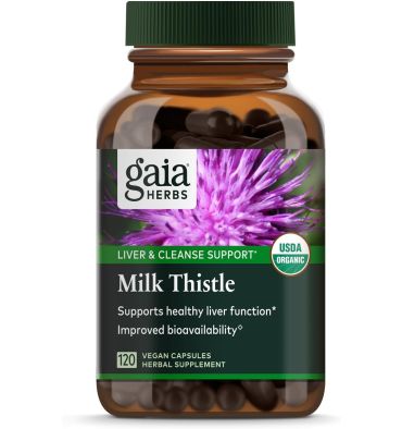 Milk Thistle Seed (Cardo Mariano), 120 vcaps.