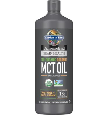 Aceite de Coco MCT Energetizante y Soporte Celular. 908 ml.