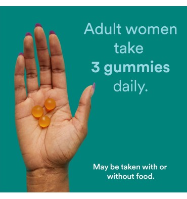 Multivitamínico Prenatal + Omegas Libre de Azúcar. 60 Gomitas